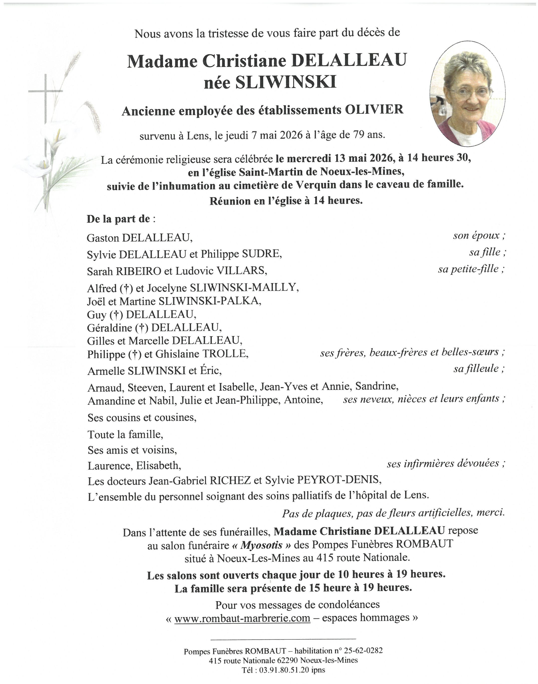 Avis de décès