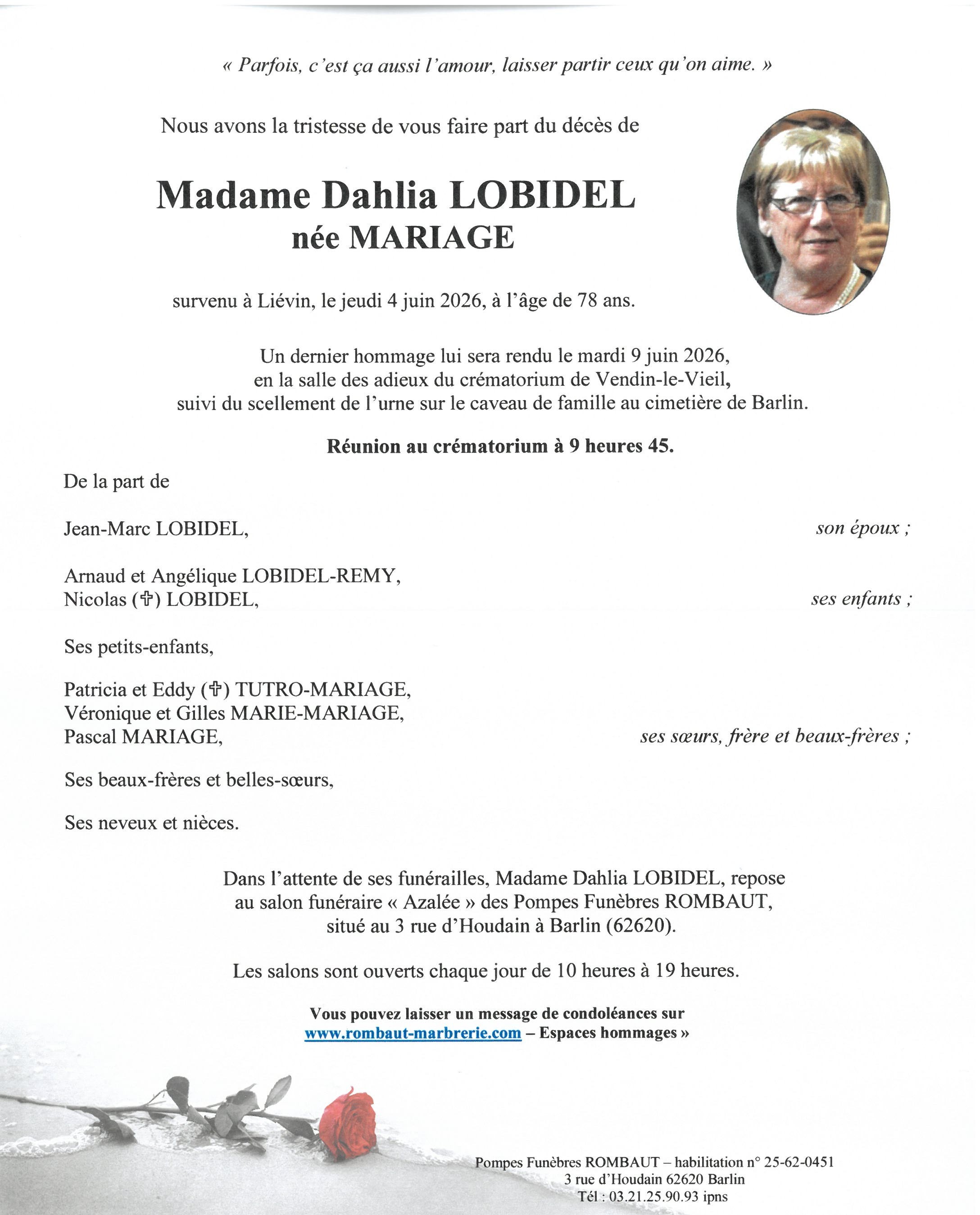 Avis de décès