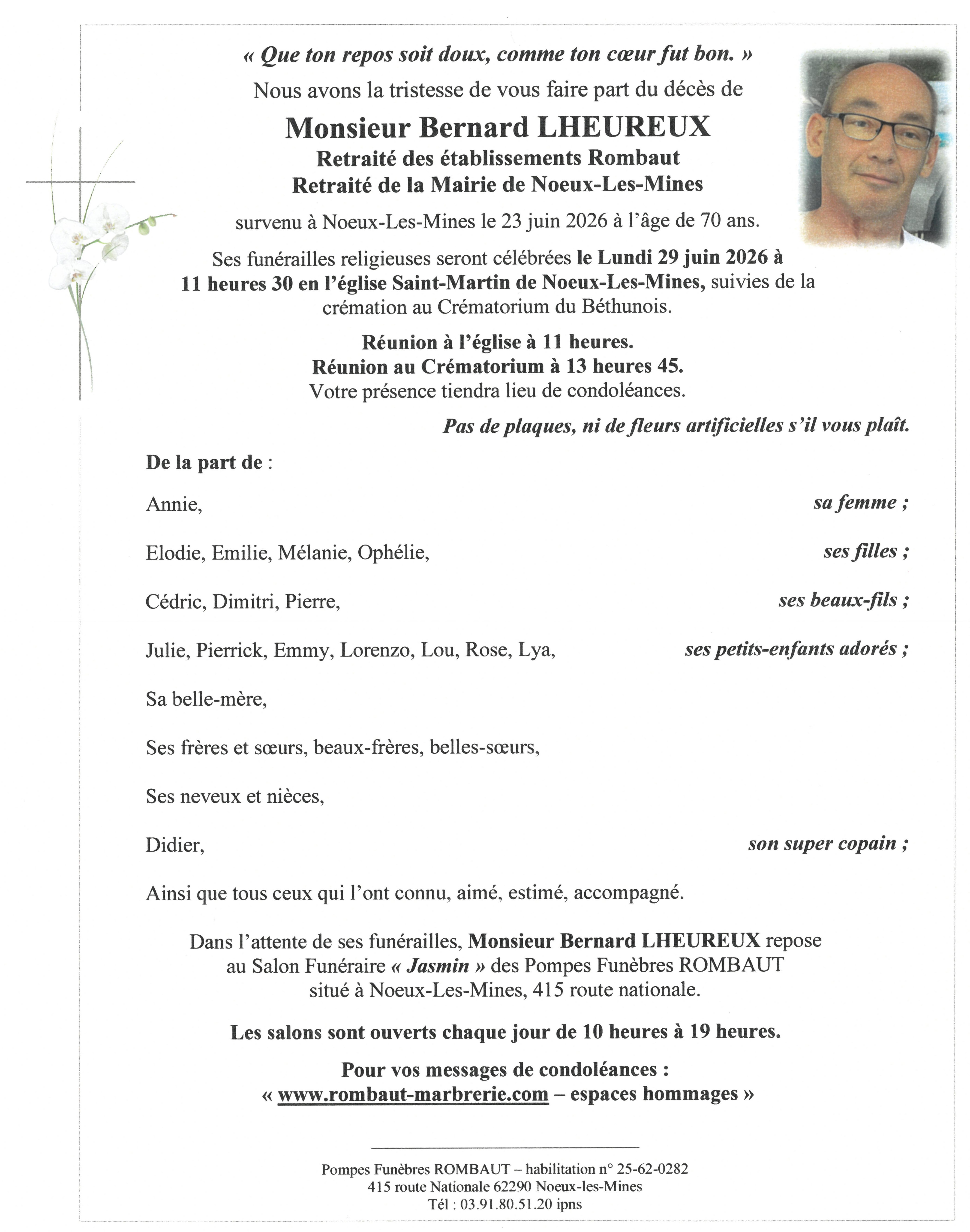 Avis de décès