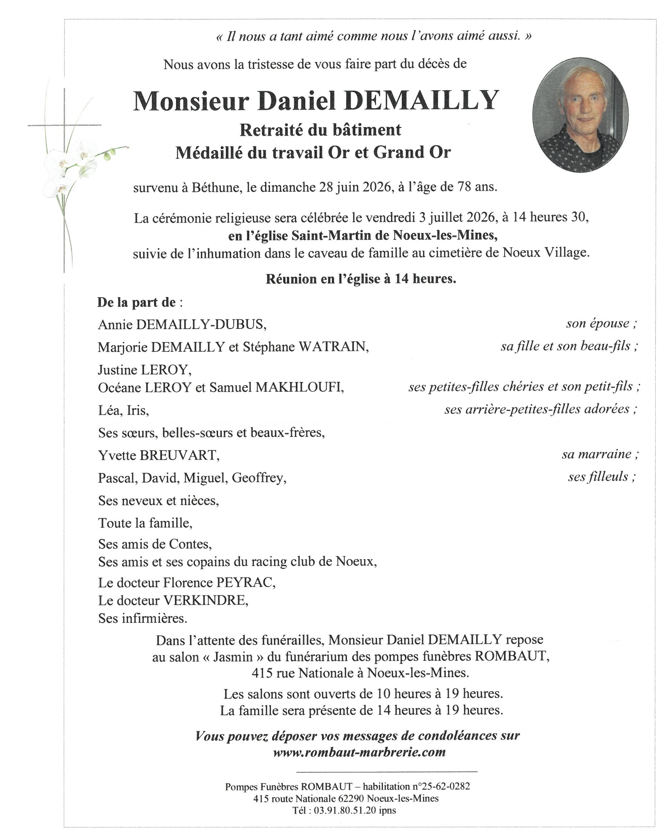 Avis de décès