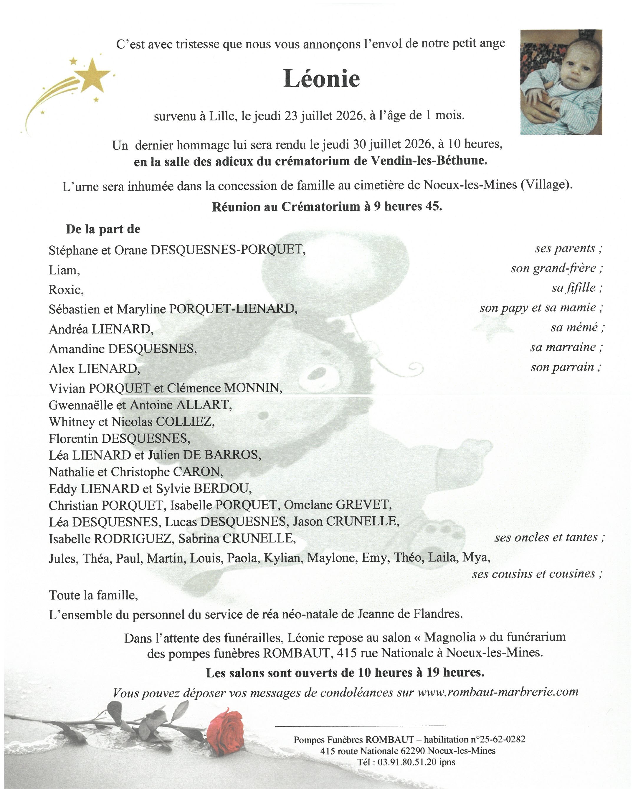 Avis de décès