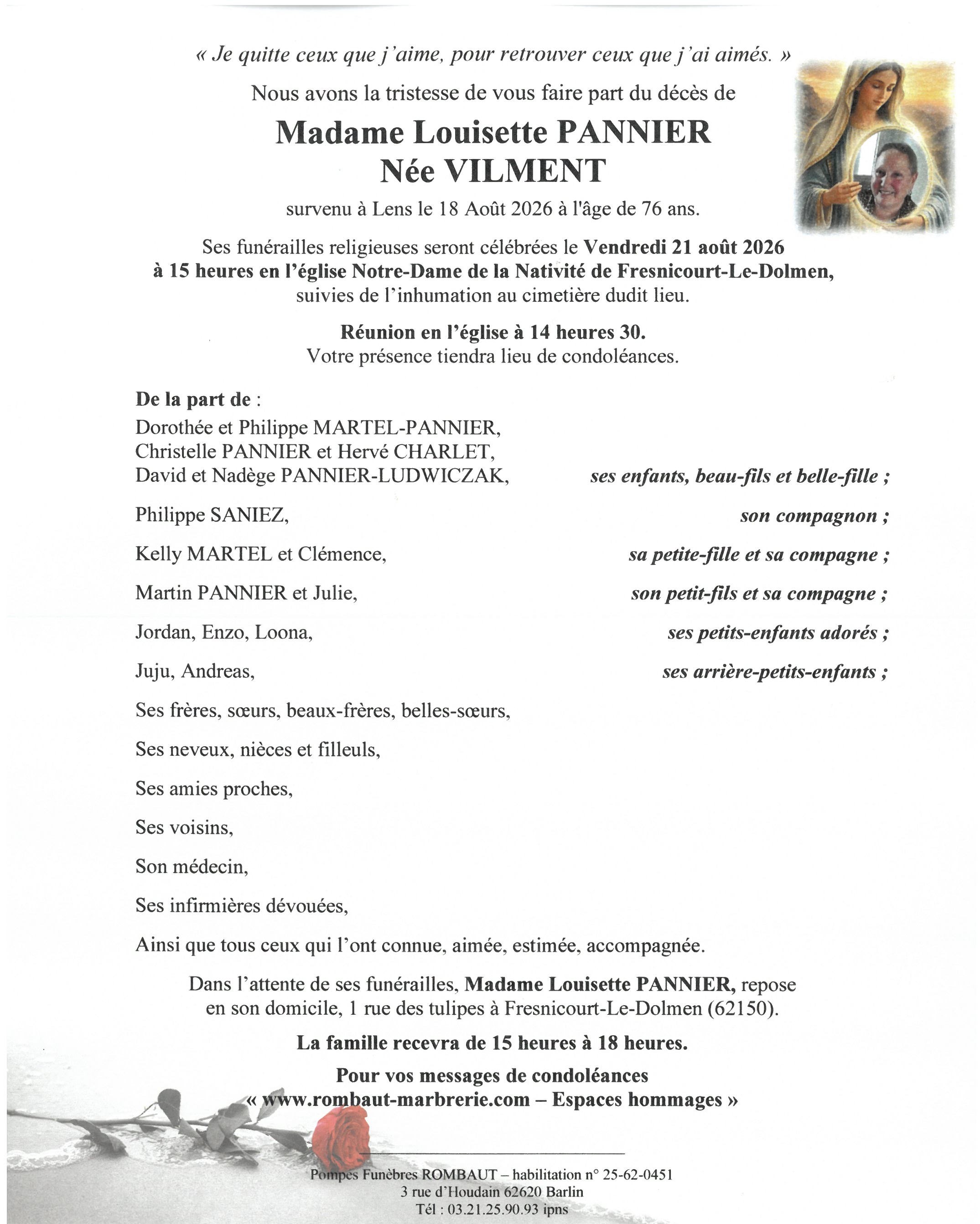 Avis de décès